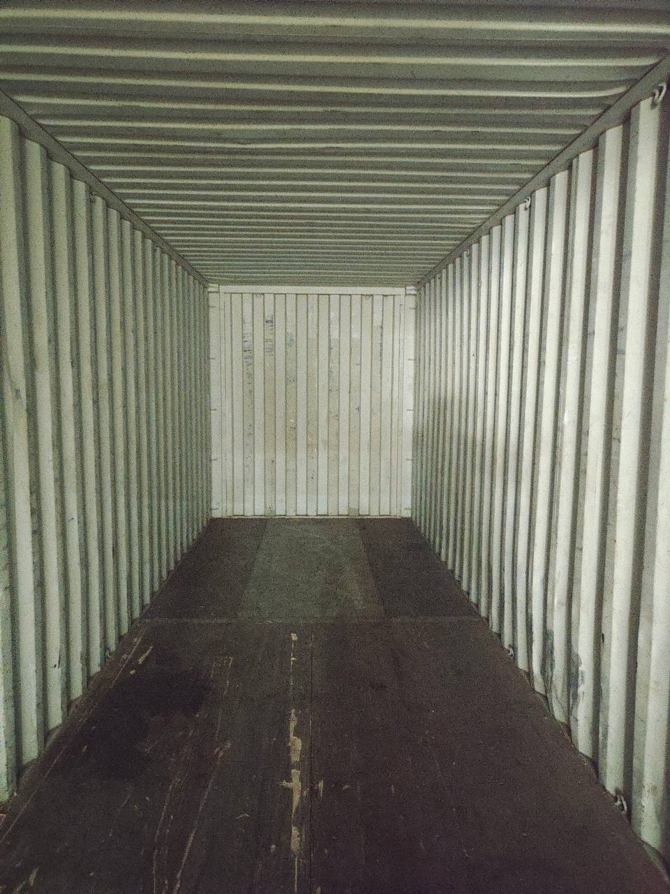 40-футовый морской контейнер High Cube, бордовый — фото 2