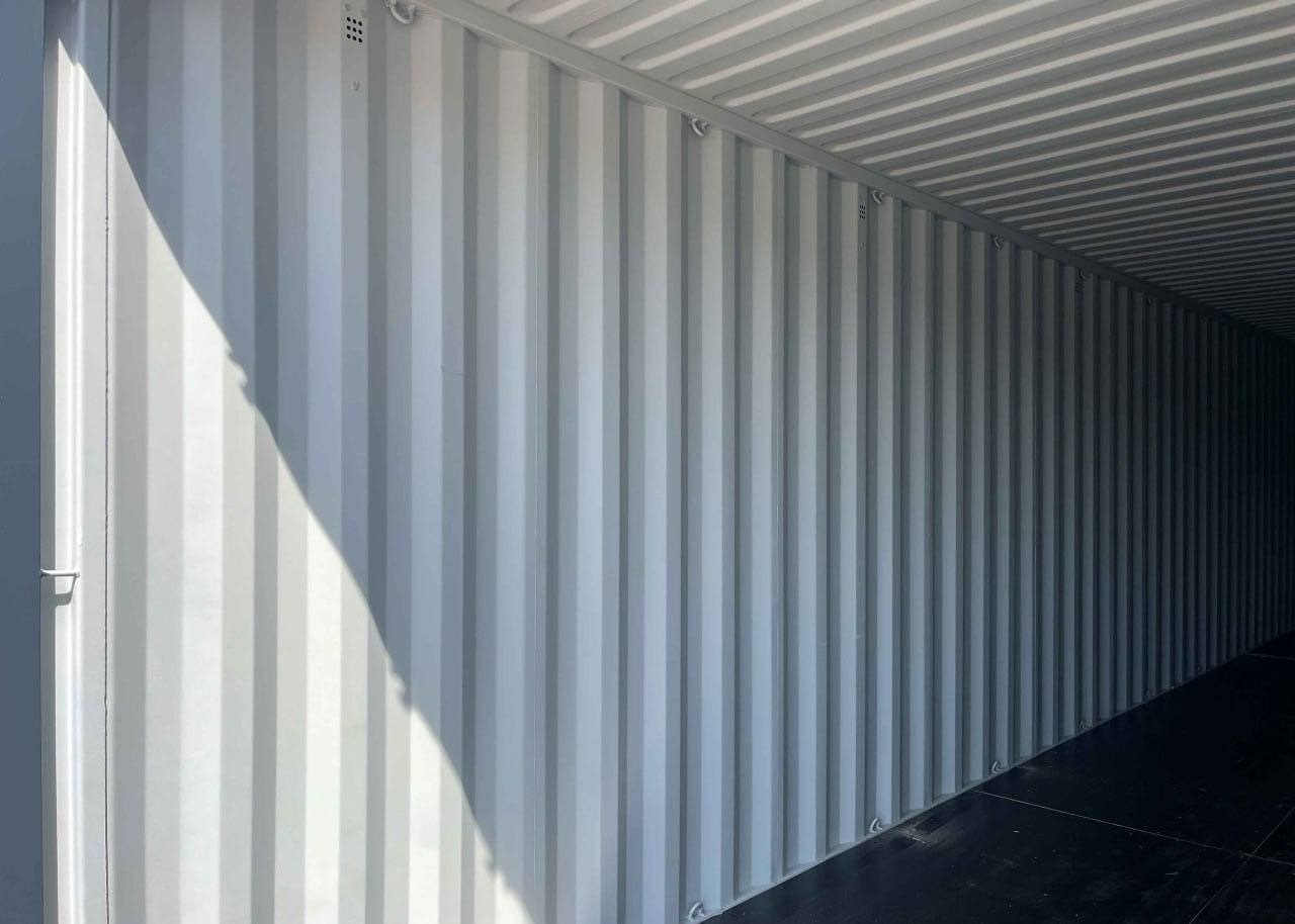 40-футовый морской контейнер High Cube, RAL 7016 (антрацитово-серый) — фото 8