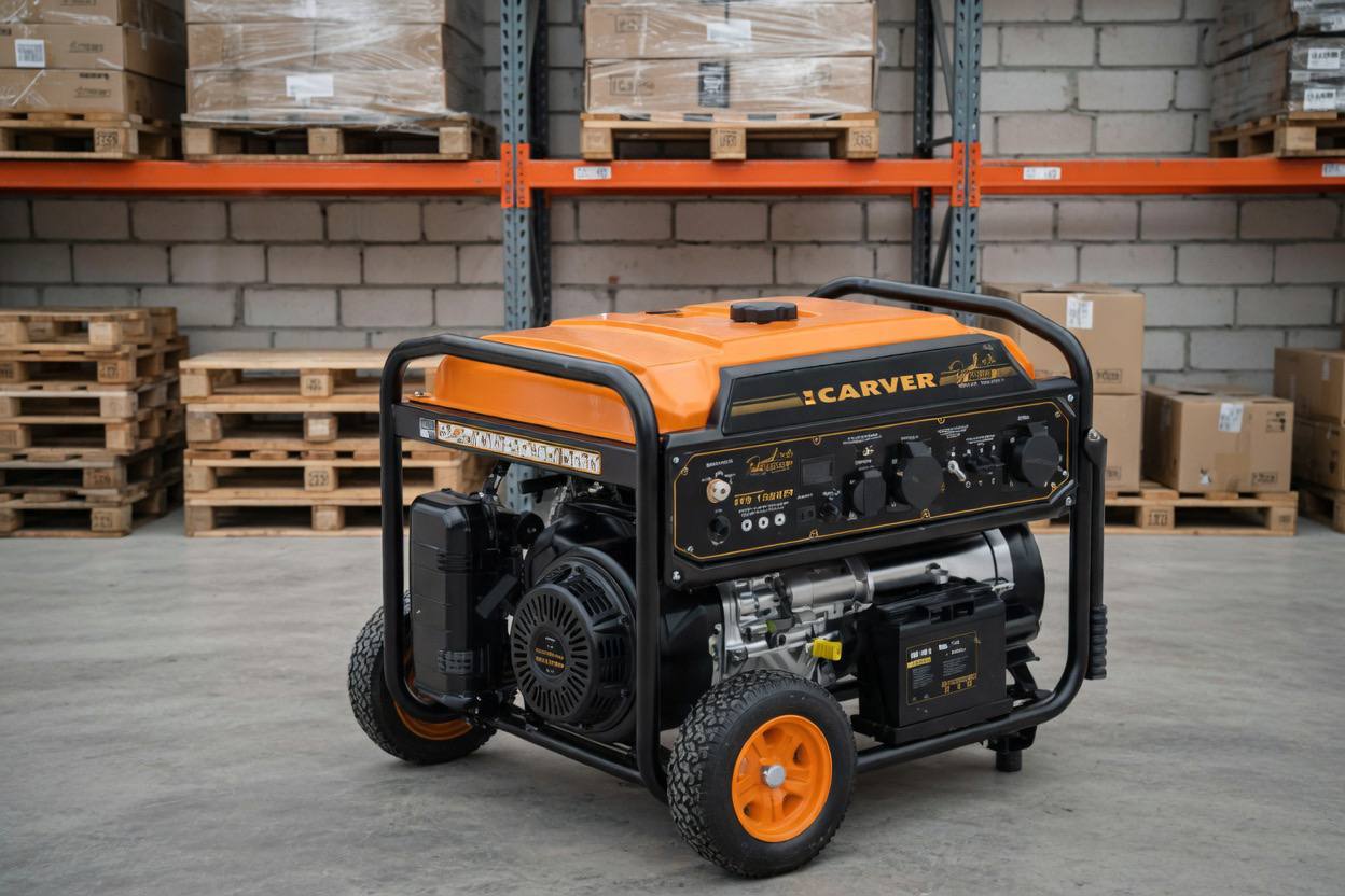 Бензиновый генератор Carver PPG-13500VR (PPG-13500EV) 10 кВт с АВР и электростартером