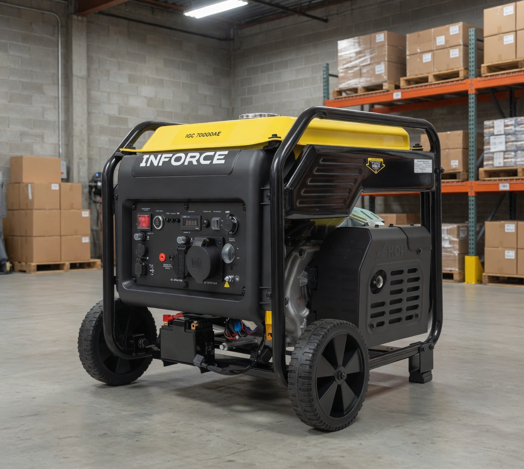 Бензиновый генератор Daewoo GDA 9500DPE-3 8 кВт Dual Power (220/380 В) с электростартером