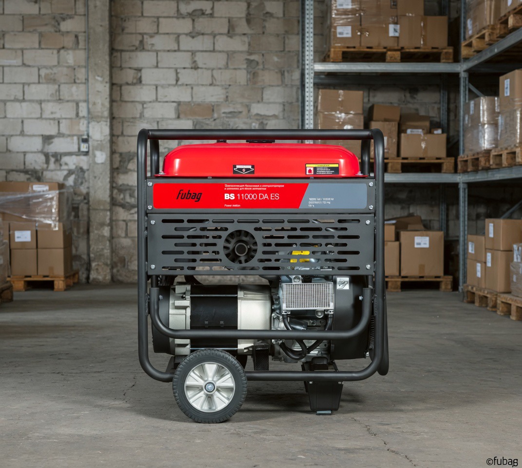Бензиновый генератор FUBAG BS 17000 DA ES 15 кВт (380/220 В) с электростартером и АВР — фото 4