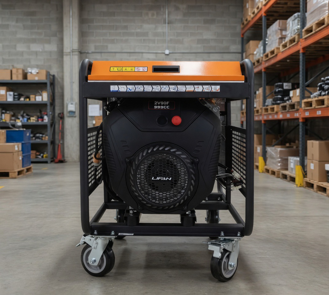 Бензиновый генератор FUBAG BS 19000 DA ES 17 кВт (380/220 В) с электростартером и АВР — фото 3