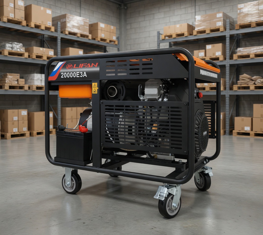 Бензиновый генератор FUBAG BS 19000 DA ES 17 кВт (380/220 В) с электростартером и АВР — фото 6
