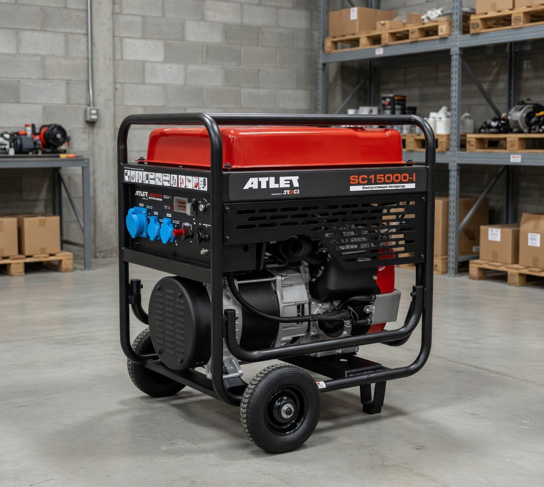 Бензиновый генератор Grizzly Dual Power GEGG-8500-3DEA 8 кВт (220/380 В) с электростартером