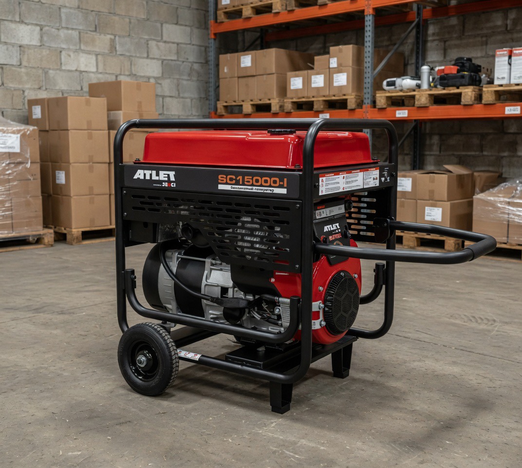 Бензиновый генератор Grizzly Dual Power GEGG-8500-3DEA 8 кВт (220/380 В) с электростартером — фото 2