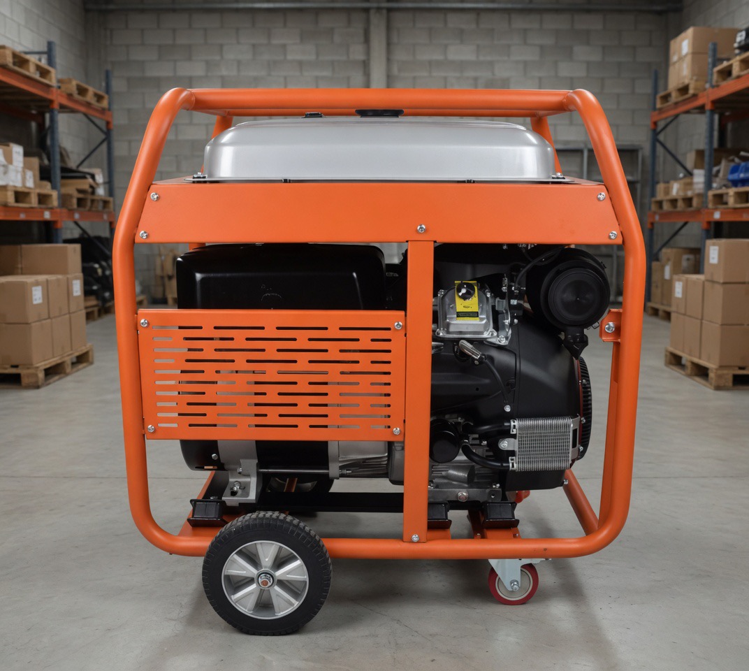 Бензиновый генератор HND GE 12000 XLST 12 кВт (220/380 В) с двигателем Honda GX690 — фото 10