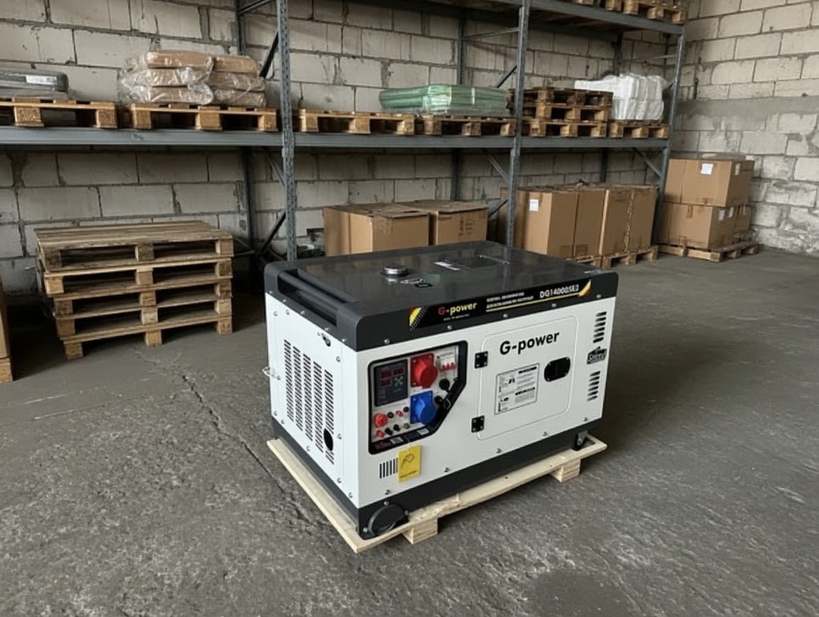 Дизельный генератор 16 кВт / 20 кВА VG-R21 (водяное охлаждение, тихий кожух) — фото 2