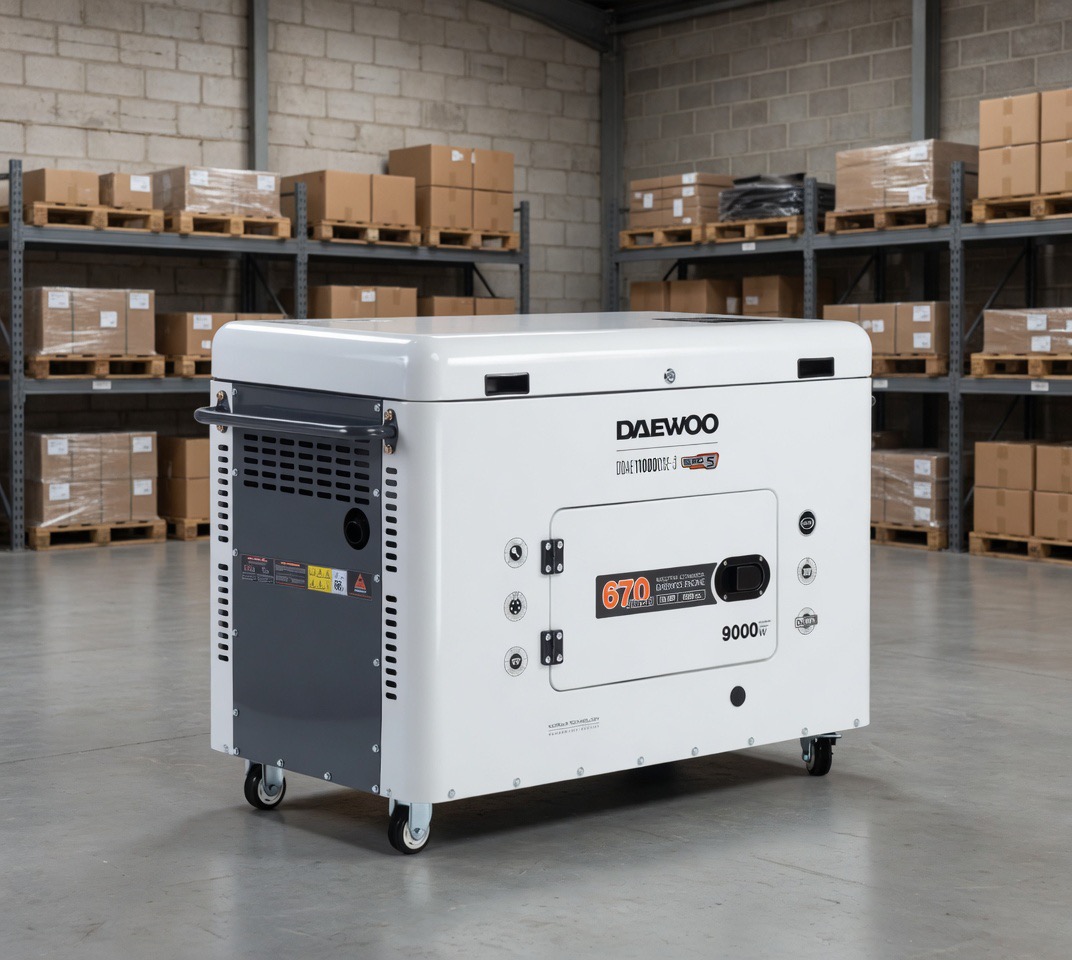 Дизельный генератор Daewoo DDAE 10000DSE-3 7,2 кВт Dual Power (220/380 В) с электростартером