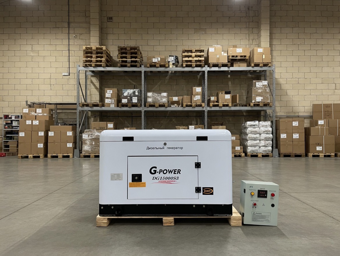 Дизельный генератор Fubag DS 15000 DA ES 12 кВт (220/380 В) с электростартером — фото 2