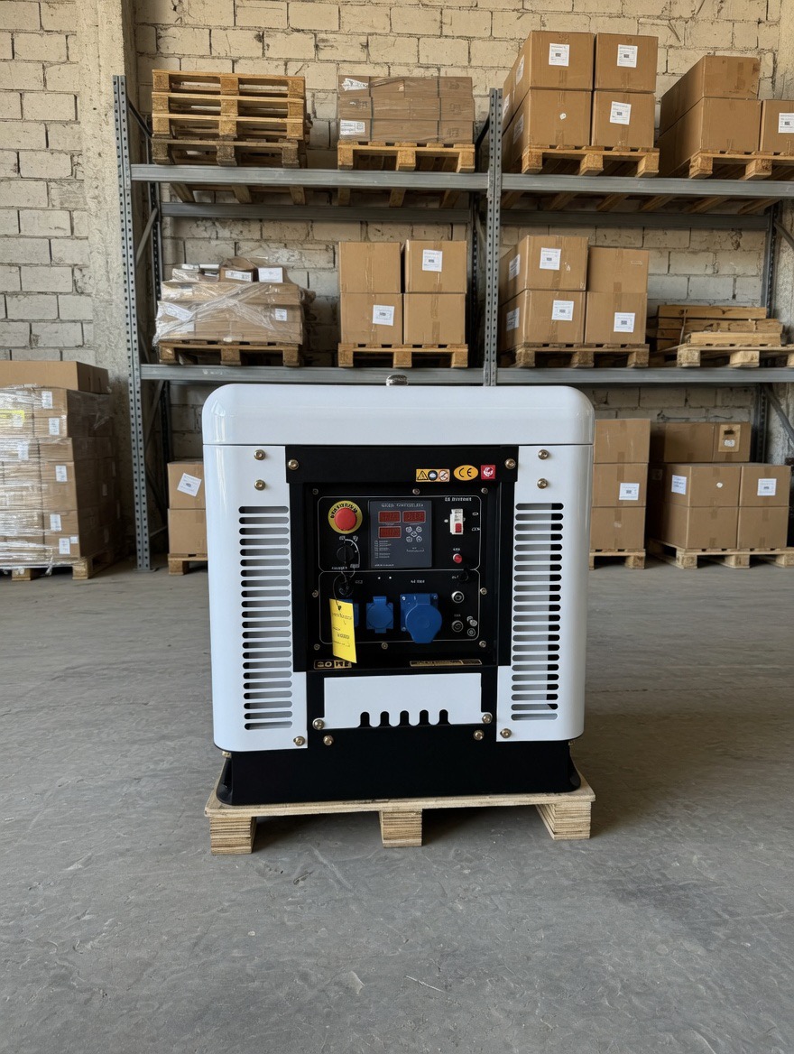 Дизельный генератор G-Power DG14000SE3 12 кВт (220/380 В) с АВР и электростартером — фото 5