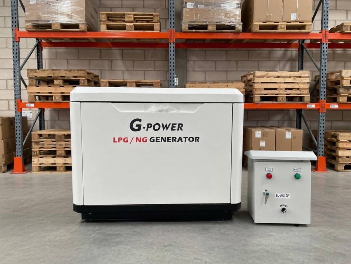 Газовый генератор Pramac GA10000 (G-Power) 9–11.1 кВт с АВР и подогревом — фото 8