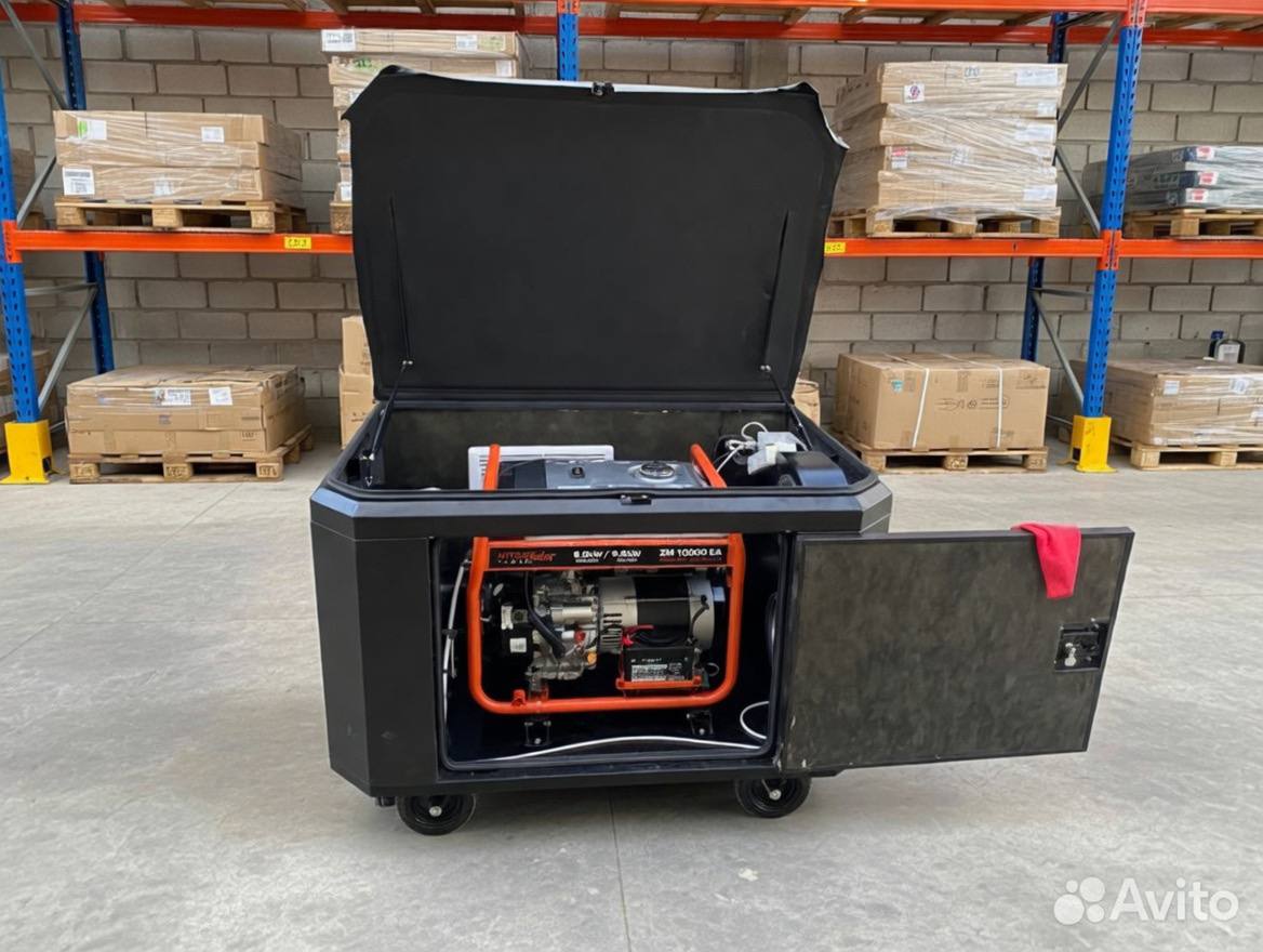 Газовый генератор Pramac GA10000 (G-Power) 9–11.1 кВт с АВР и подогревом — фото 10