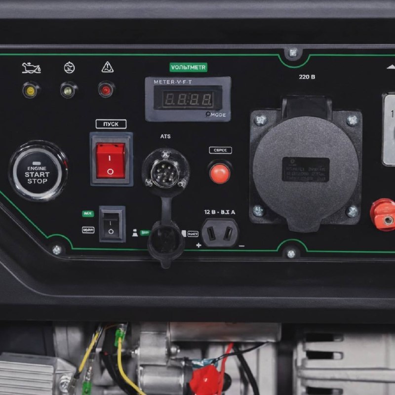 Инверторный бензиновый генератор TSS SGG 7000Ei 7 кВт с электростартером — фото 6