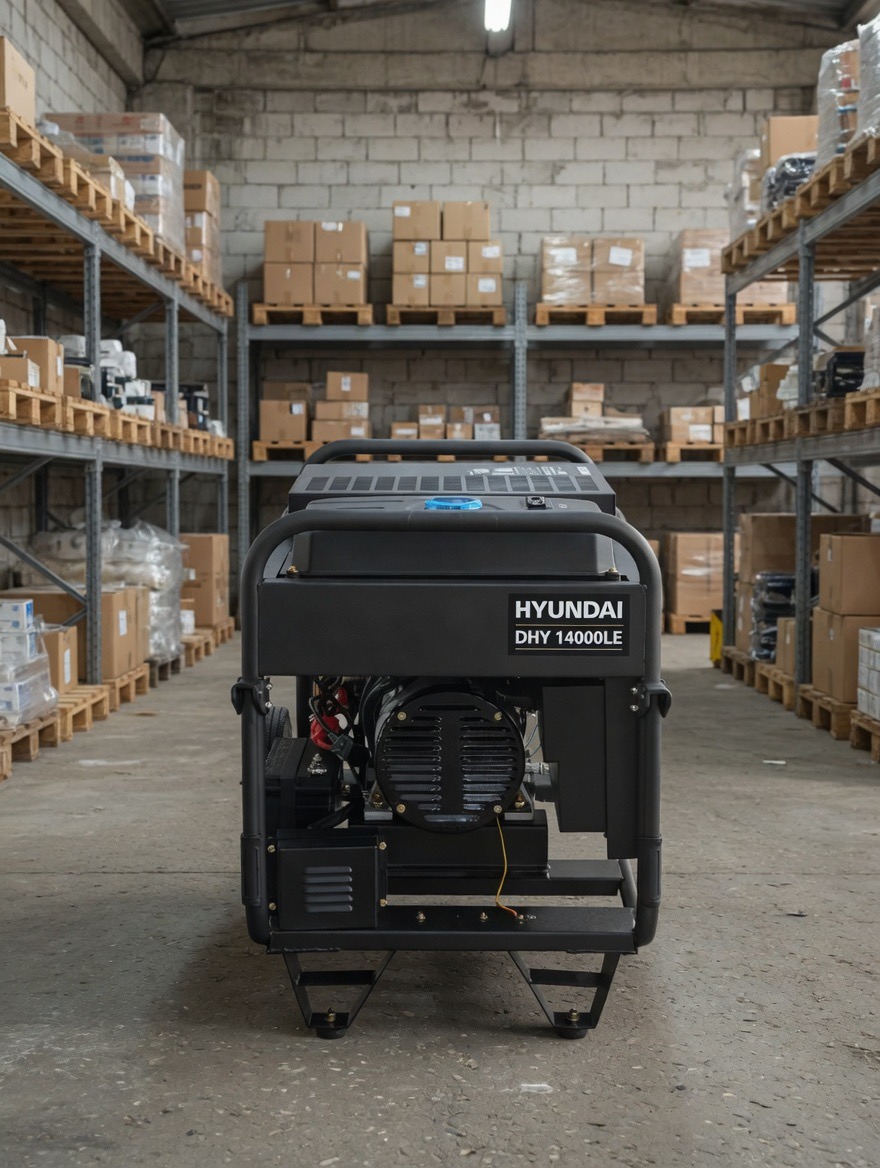 Инверторный дизельный генератор Hyundai DHY 9000SEi-T 6,5 кВт (220/380 В) в кожухе — фото 5