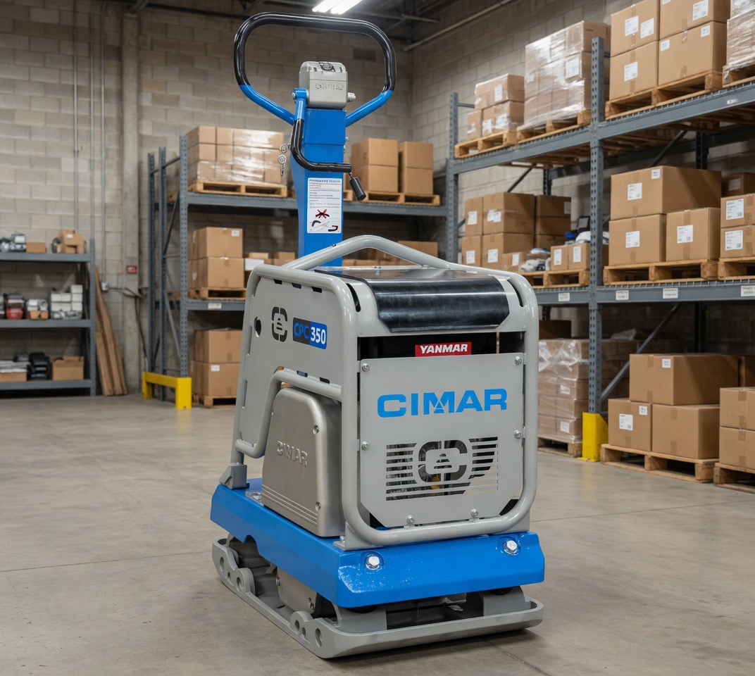 Реверсивная виброплита CIMAR CPC-350 (дизель Yanmar L100, гидравлика)
