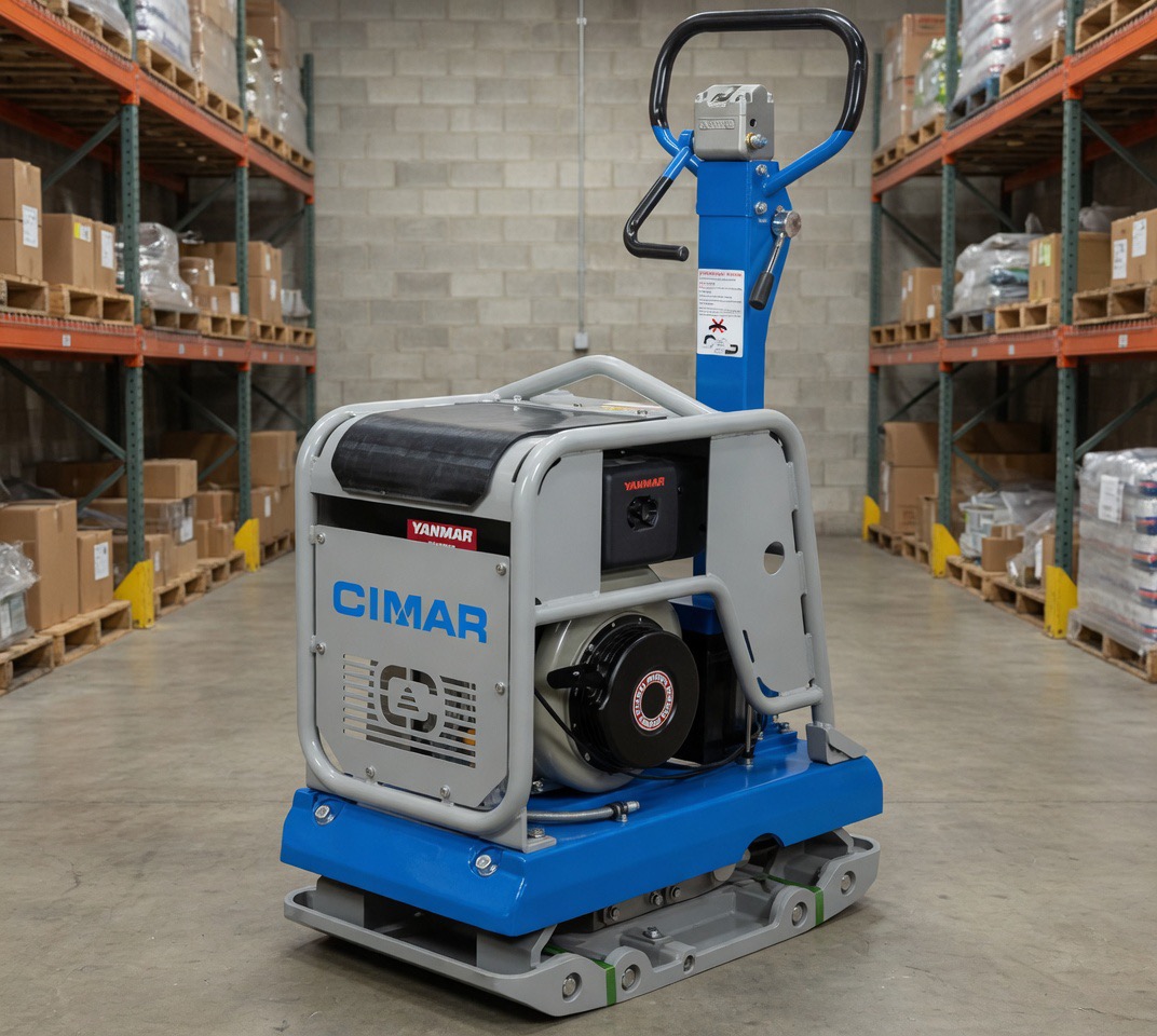 Реверсивная виброплита CIMAR CPC-350 (дизель Yanmar L100, гидравлика) — фото 8