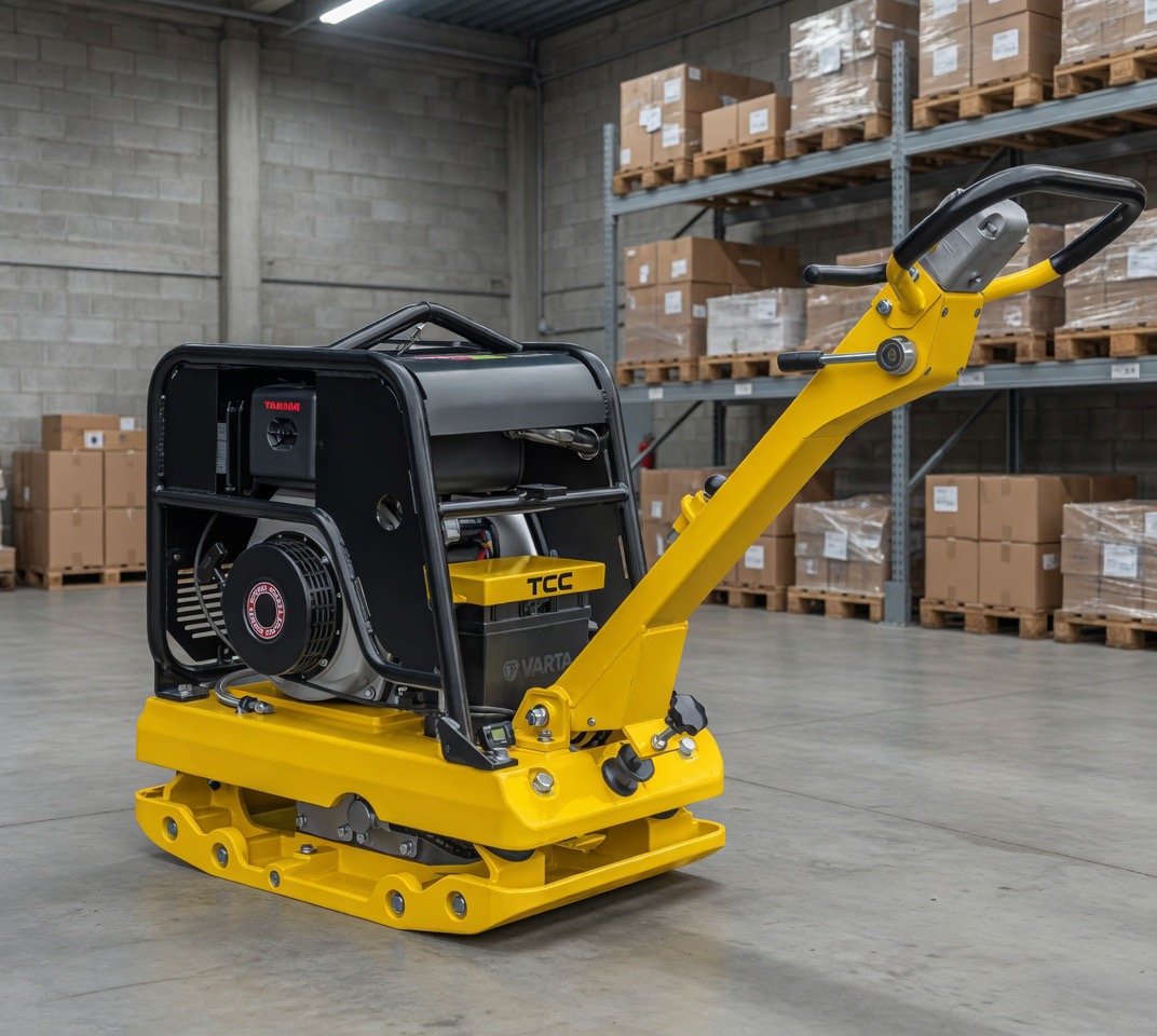 Реверсивная виброплита ТСС TSS-CP-350D (дизель Yanmar L100AE, гидравлика, электростарт) — фото 3