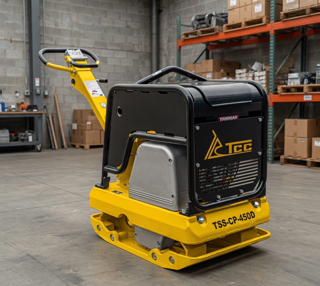 Реверсивная виброплита ТСС TSS-CP-450D (дизель Yanmar, гидравлика, электростарт) — фото 3