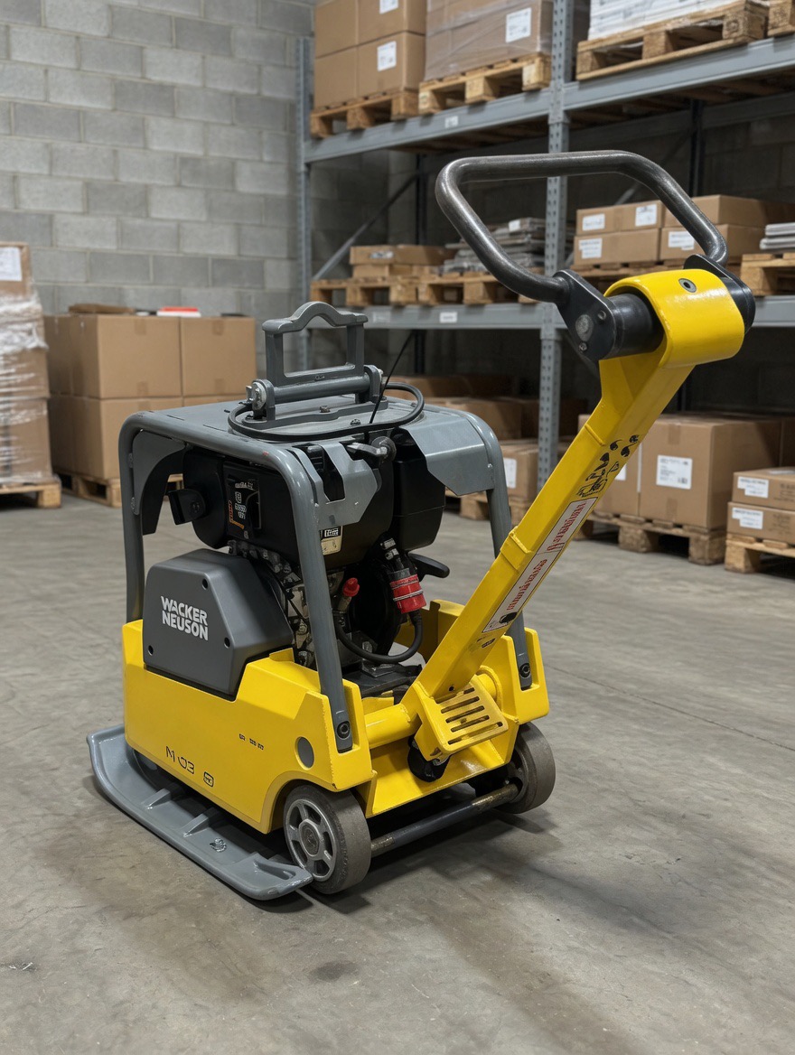 Виброплита дизельная реверсивная Wacker Neuson DPU 3760H, 256 кг (б/у, отличное состояние)