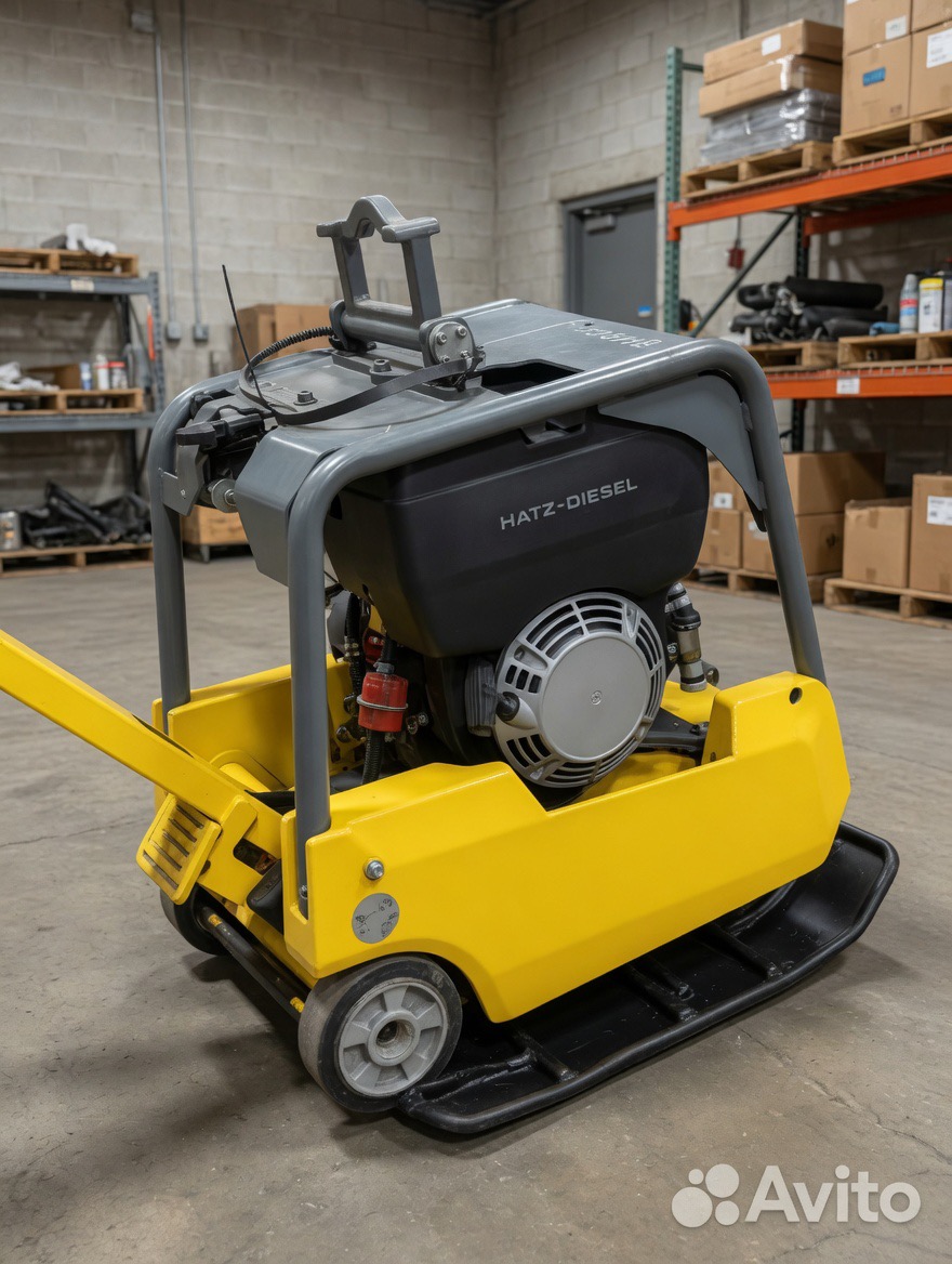 Виброплита дизельная реверсивная Wacker Neuson DPU 3760H, 256 кг (б/у, отличное состояние) — фото 2