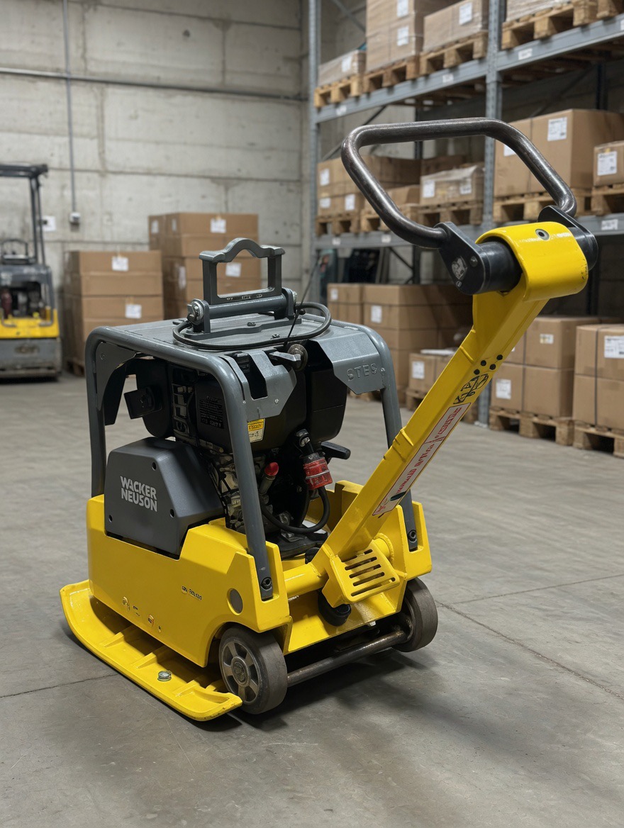 Виброплита дизельная реверсивная Wacker Neuson DPU 3760H, 256 кг (б/у, отличное состояние) — фото 3