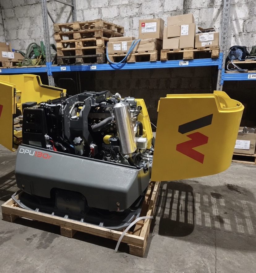 Виброплита реверсивная Wacker Neuson DPU 130 с пультом ДУ, 1185 кг (новая)